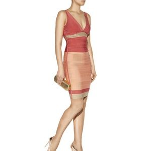 Herve Leger Syke Bandage Dress